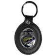 Leather Keychain - Fishing